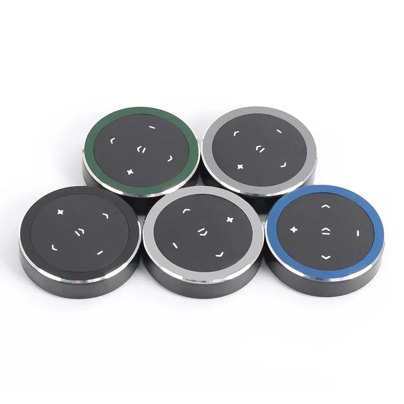 Car Wireless Media Button Remote Controller Bluetooth 5.0 Car Motorcycle Bike Steering Wheel Music Play Remote for Phone Tablet