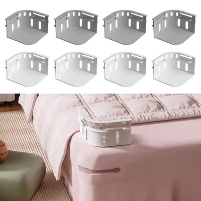 4PCS DIY Heavy Duty Bed Sheet Holder Bedsheet Grippers Fixed Quilt Fixing Tool