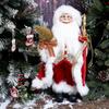 ABXMAS New Year 2024 Christmas Decorations For Home 45cm Santa Claus Doll Children Gifts Christmas Xmas Tree  Ornaments Navidad