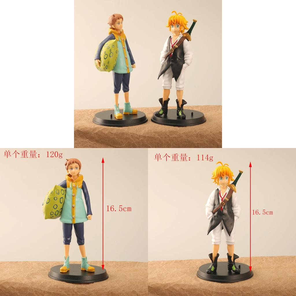Sedm smrtelných hříchů Král Meliodas PVC Sběratelské figurky Pro fanoušky anime