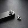 1PC Trend Punk Hip-hop Stud Earrings For Women Men's Jewelry Halloween Personality Earrings Jewelry Gifts