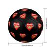 Arsenal Football Club Crest Soccer Ball Size 5 Football Machine-Stitched Indoor/Outdoor Training and Matches Surprise Collection Gift