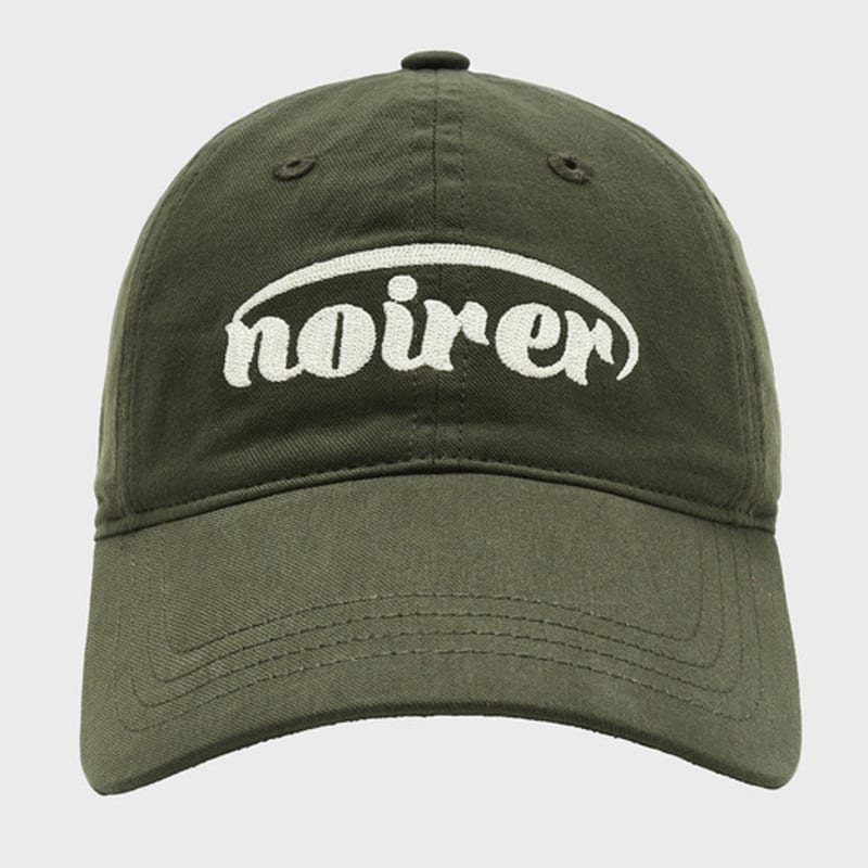 

NOIRER for WOMEN Brushed Applique Cap (Khaki) FREE