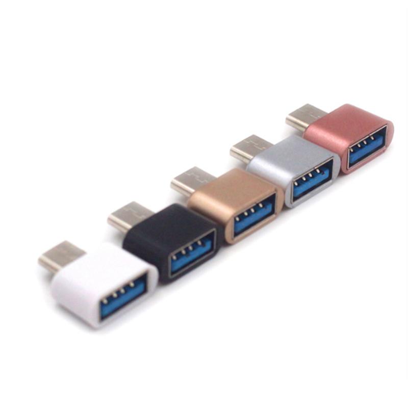 1/5pcs OTG USB 3.0 To Type C Adapter Type-c Female to USB Male Converter for Macbook Xiaomi Samsung USB C to USB OTG Connector