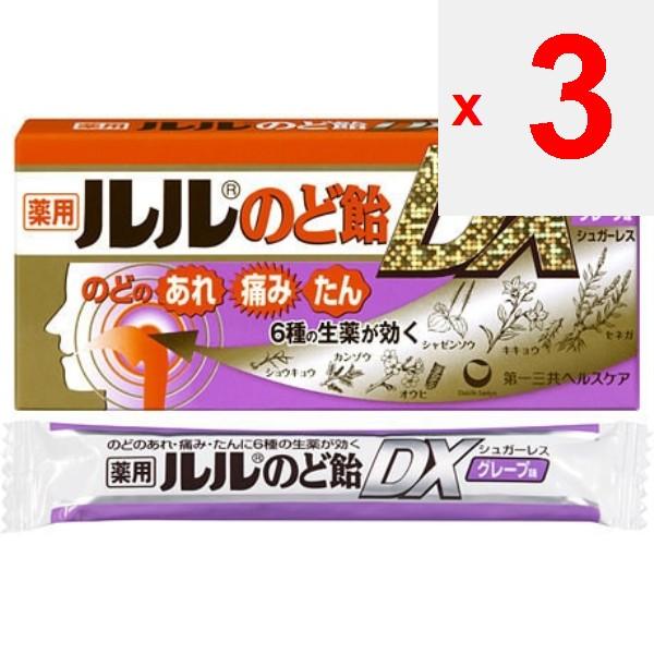Daiichisankyo Lulu Throat Lozenge DX Grape 12 Grapes” Lulu Throat Lozenges DX Grape Sugarless Formu ” Lulu Throat Lozenges DX Grape Sugarless Formula