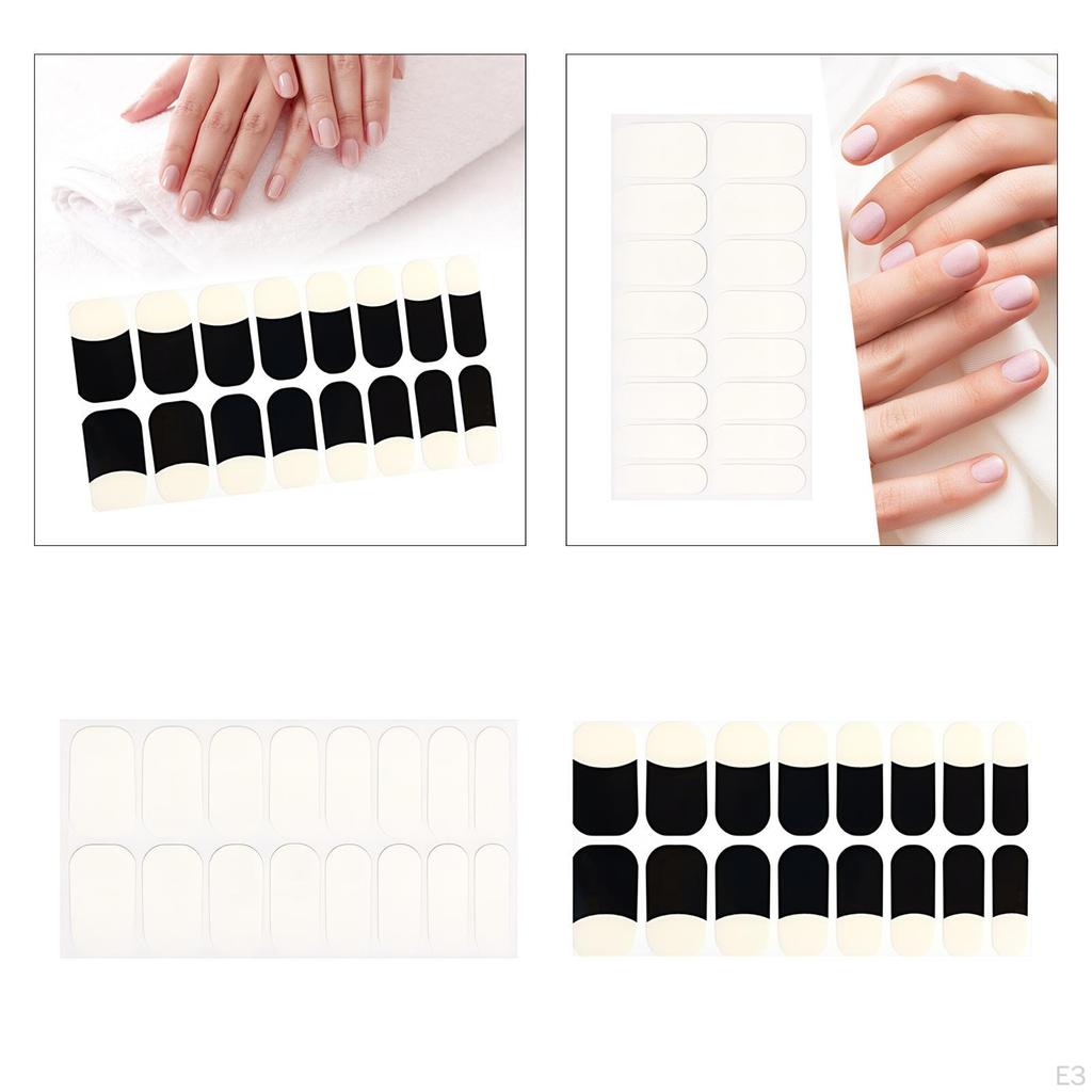 Gel Nail Wraps for Stylish Women - Effortless Application And Removal