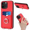 Card Holder Slots Ring Bracket Cover Phone Case For iPhone 12 12Pro 12ProMax 12Mini 11ProMax 11Pro XSMax XR XS 8Plus 7Plus SE 13Pro 14Pro 15Pro 16Pro