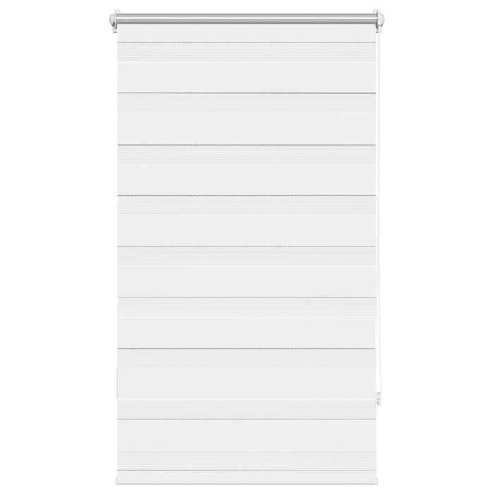 VidaXL Store Enrouleur Tamisant 70x120 cm Blanc Fenêtre Chambre à Coucher 240194