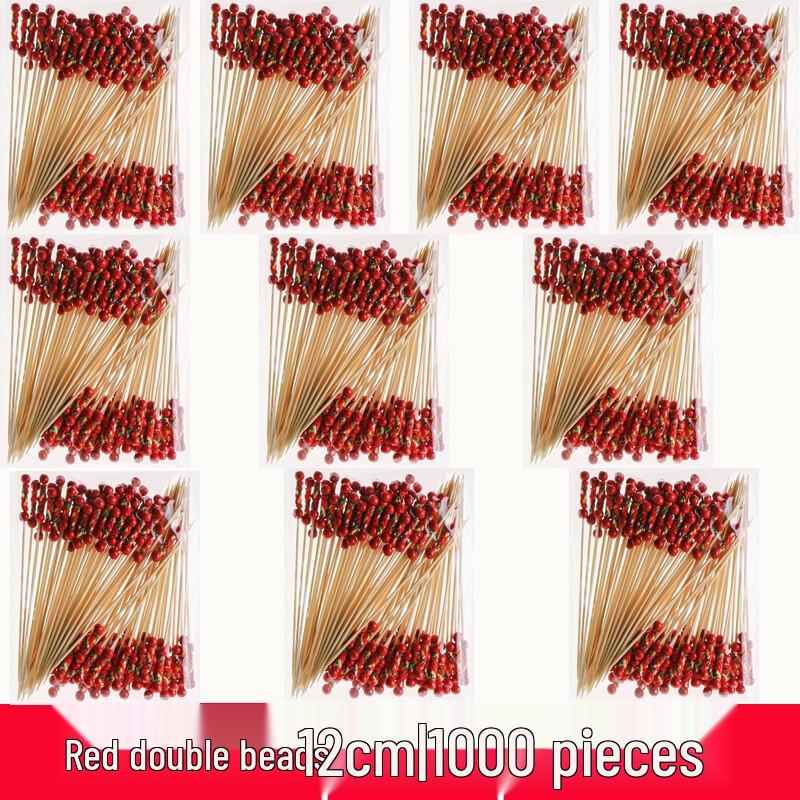 ZISIZ Disposable Bamboo Fruit Picks