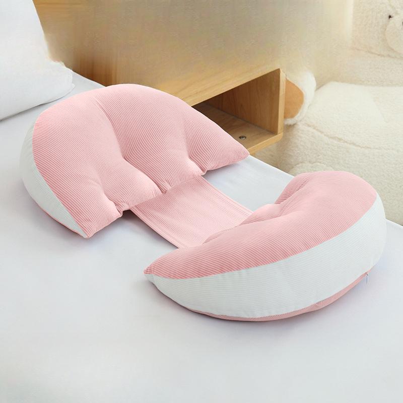 Abdominal Support U-shaped Side Sleeping Pillow for Pregnant Women Waist Protection Side Sleeping Pillow for Pregnant Women