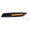 Carbon Fiber Pattern Car Dynamic LED Side Marker Light Turn Signal Light For BMW 5 Series F10 Sedan Pre-LCI 2011-2013 Parts