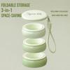 120ml Silicone Foldable Water Cup Collapsible Drinking Mug New Camping Mug  for Camping Cutlery
