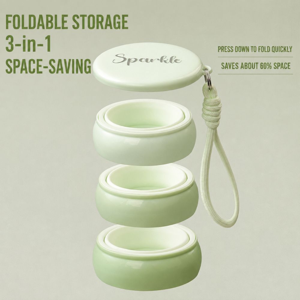 120ml Silicone Foldable Water Cup Collapsible Drinking Mug New Camping Mug for Camping Cutlery