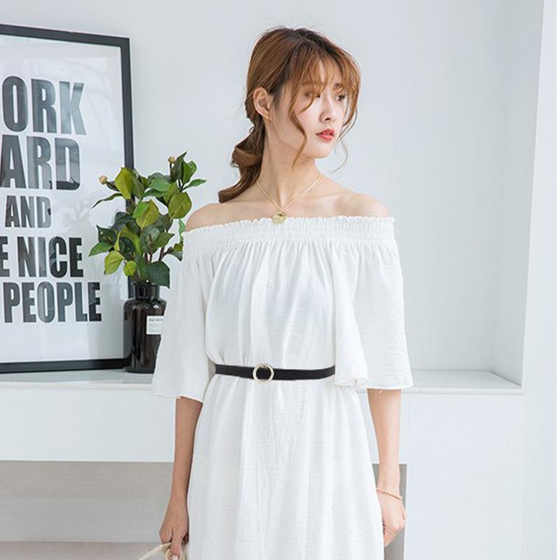 Ladies' New Fashionable Thin Belt Skirt and Dress Decoration Versatile Women's Belt Women