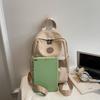 Schoolbag high-value women's backpack new lightweight travel nylon women's bag simple commute to work small backpack