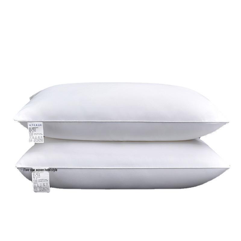 Premium Feder-Samt Nackenstützkissen für Zuhause & Hotel (Einzeln/Paar)