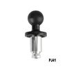 For Motorcycle Handlebar Bracket Universal 25mm Ball Head Base M8 M10 Threaded Adapter Fit Mirror Mount Phone Holder GPS
