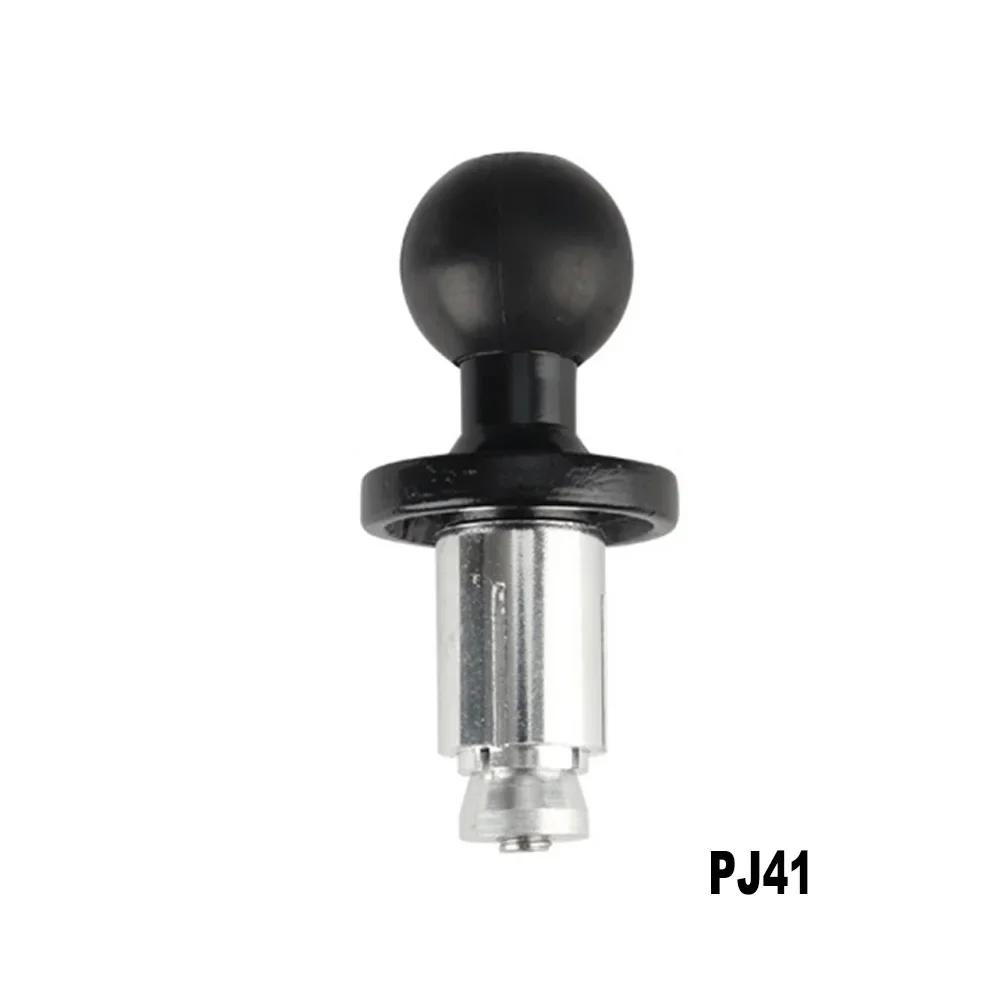 For Motorcycle Handlebar Bracket Universal 25mm Ball Head Base M8 M10 Threaded Adapter Fit Mirror Mount Phone Holder GPS