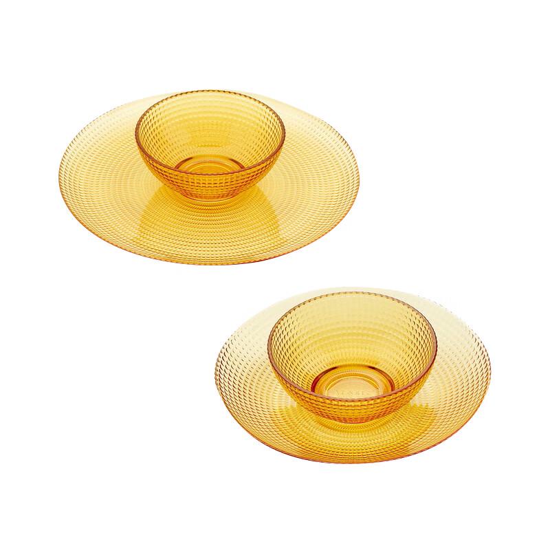 VISIONS Crystalline Glass Dinnerware Set