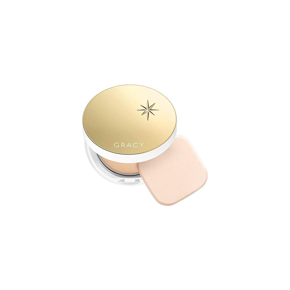 Integrate Gracy Premium Pact Foundation Set Ochre 20 8.5g with Compact Case
