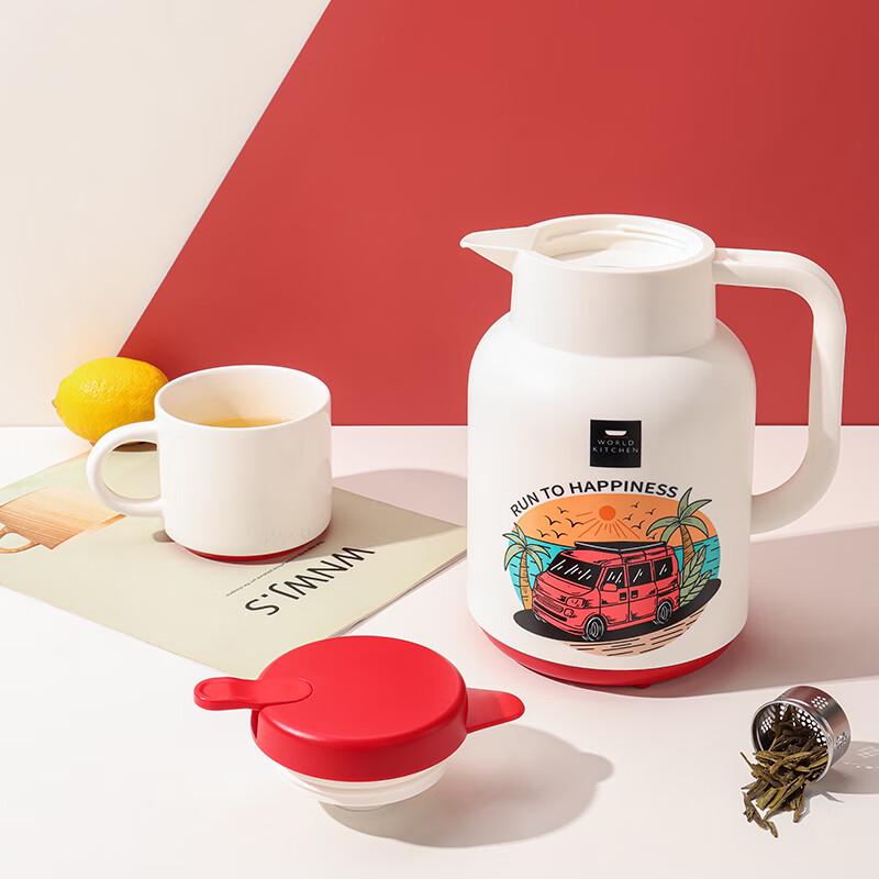 World Kitchen Изолированный кофейник и термос Corning