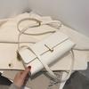 Fashion PU Leather Shoulder Bags New Korean Style Women Simple Messenger Bag Casual All-match Ladies Shoulder Bags