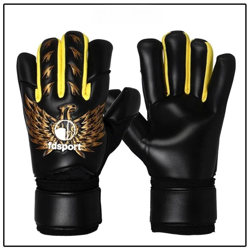 Flying Shield Football Goalkeeper Full Latex Gloves for Children and Adults Games Royal Series 2.0 Wear-resistant