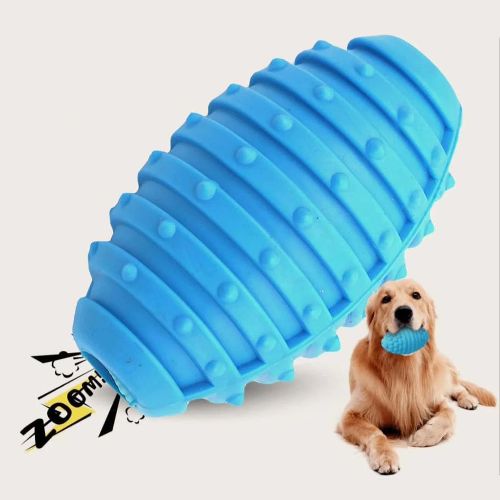 1pc-Dog Squeak Toy Virtually Indestructible Dog Toy Ball Chew Toy for Medium To Large Dogs