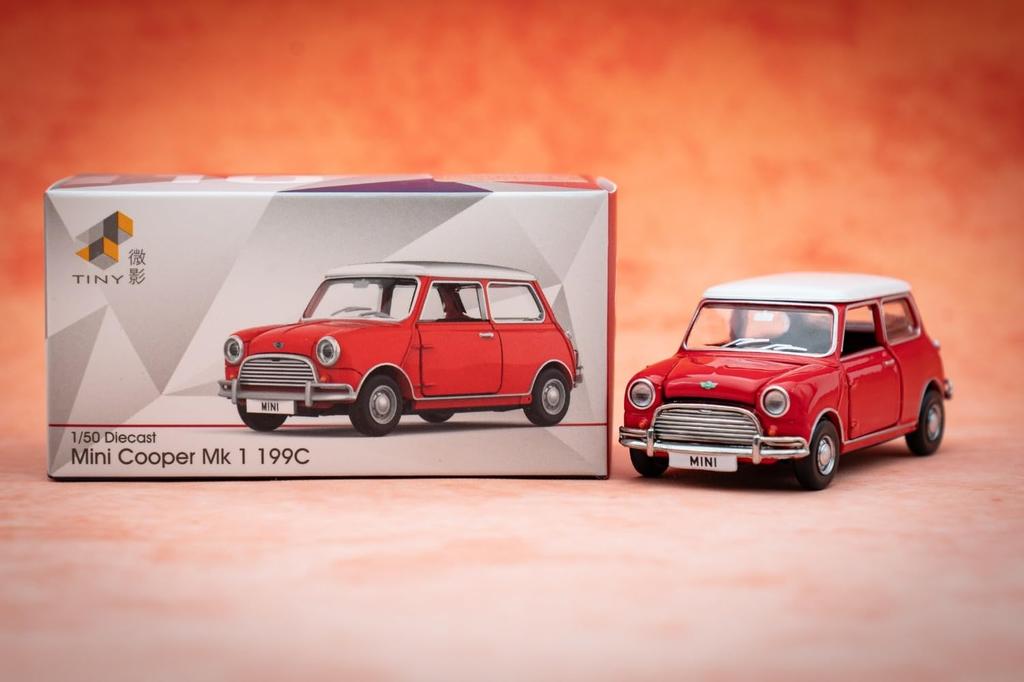 Tiny City Mini Cooper Mk 1 Panton Diecast Miniature Car 1/50 (199C)
