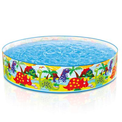 Piscina Inflável INTEX Dyno Snap Set, 122cm x 25cm, 58474 [Produto Oficial Japonês]