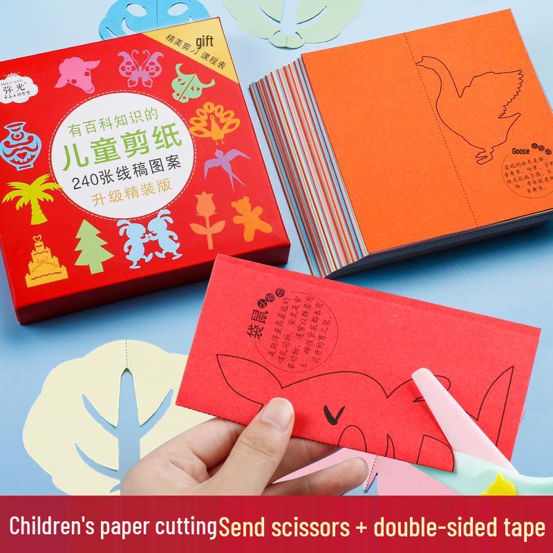Handgefertigtes Bastelset für Kinder: Tier-Origami für Konzentration und Spaß