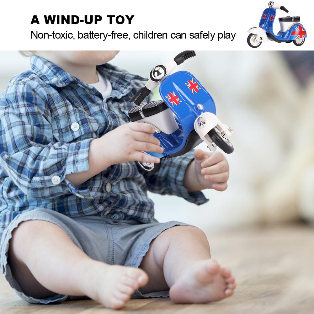 Legierungs-Motorradmodell Hochsimulation Klassische Kinder Rückziehfahrzeuge Spielzeug