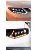 LED Headlight Assembly for 14-16 Nissan X-Trail: Crystal Lens DRLs & Flowing Turn Signals