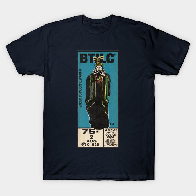 

Мужская черная футболка с принтом Btilc Comics, Выпуск №2, Том 1, Печать на термотрансферной бумаге без вырезания, Хлопковая футболка XL тёмно-синий