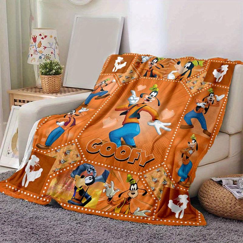 

1pc Goofy Cartoon Print Blanket, Perfect for Home, Office, or Outdoor Use, Great Gift Idea! 130x150cm
