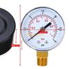 Upgraded Pressure Gauge 50mm Low Pressure Gauge Dual Scale Pressure Gauge 1/4" BSPT Thread for Fuel Air Oil Water Gas D57B