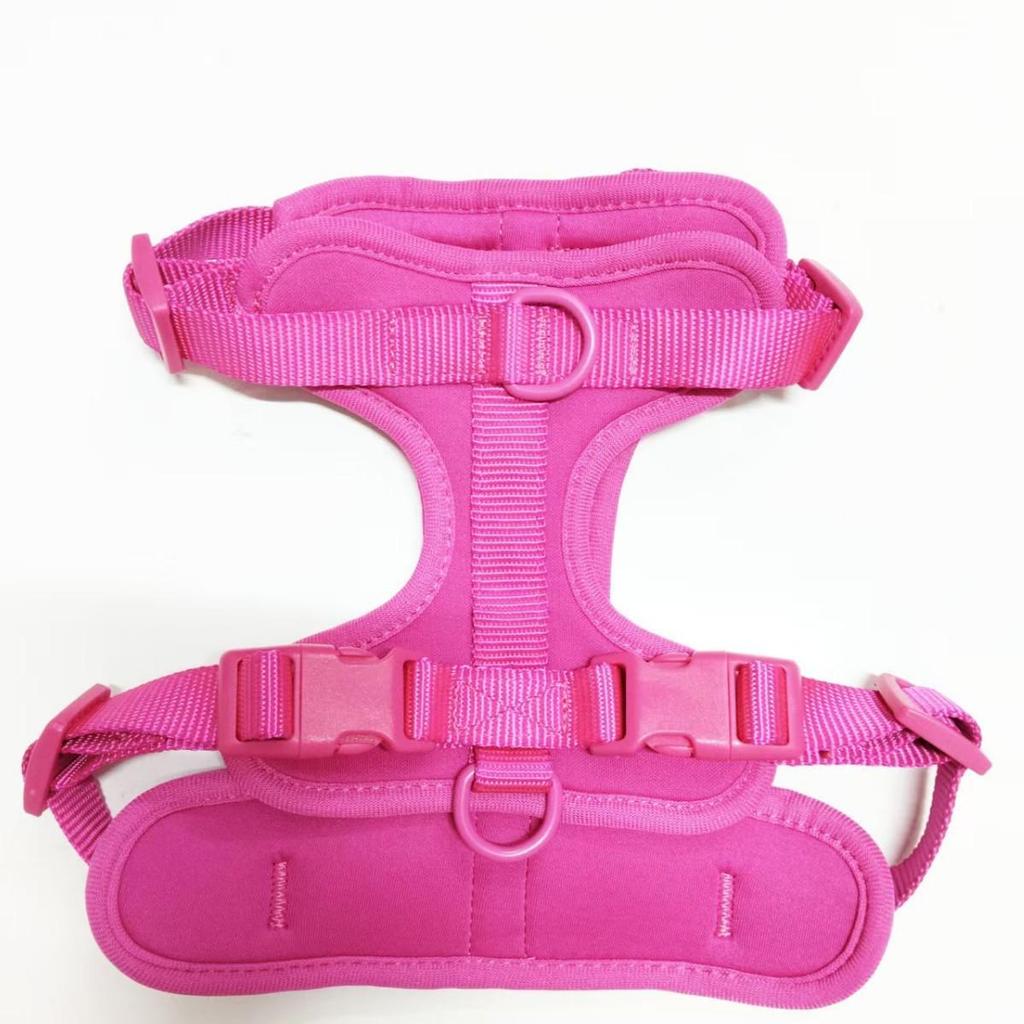 Premium PVC Waterproof Dog Tactical Harness Set - Anti-Bite Collar & Leash Combo