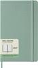Moleskine 2027 Weekly January 12 Large Size x Sage DHK812WN3Y27 Diary, Start, Months, (13cm 21cm), Hardcover, Green,