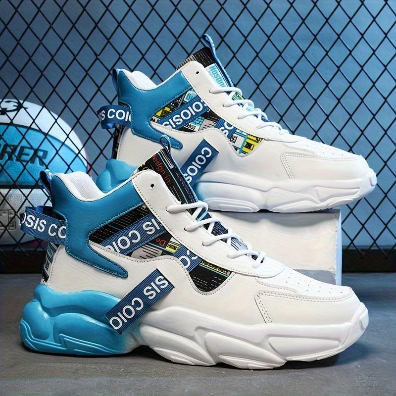 Модные массивные туфли с цветными блоками — фото 4