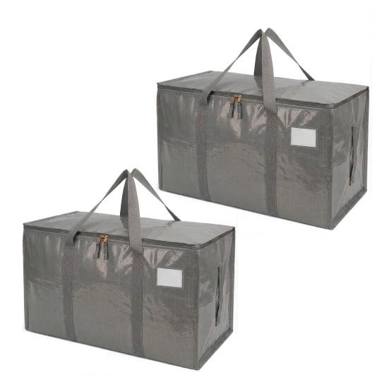 Umzugstaschen mit Tragegriffen Robuste Wasserdichte Aufbewahrungstaschen Große Kapazität Faltbare Aufbewahrungstaschen für Studentenwohnheim Reise Camping