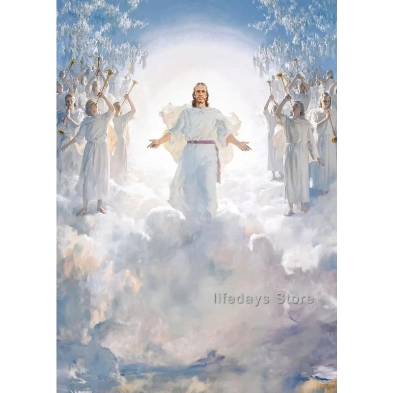 

Винтажные постеры и принты с портретом Иисуса Христа, картина на холсте, христианская религия, настенное искусство, картина для гостиной, домашний декор 21cm×30cm NoFrame