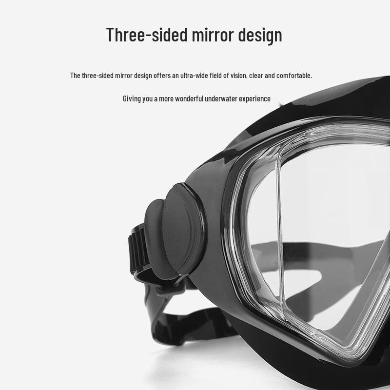 OLOEY Anti-Fog Snorkeling Mask & Dry Snorkel Set