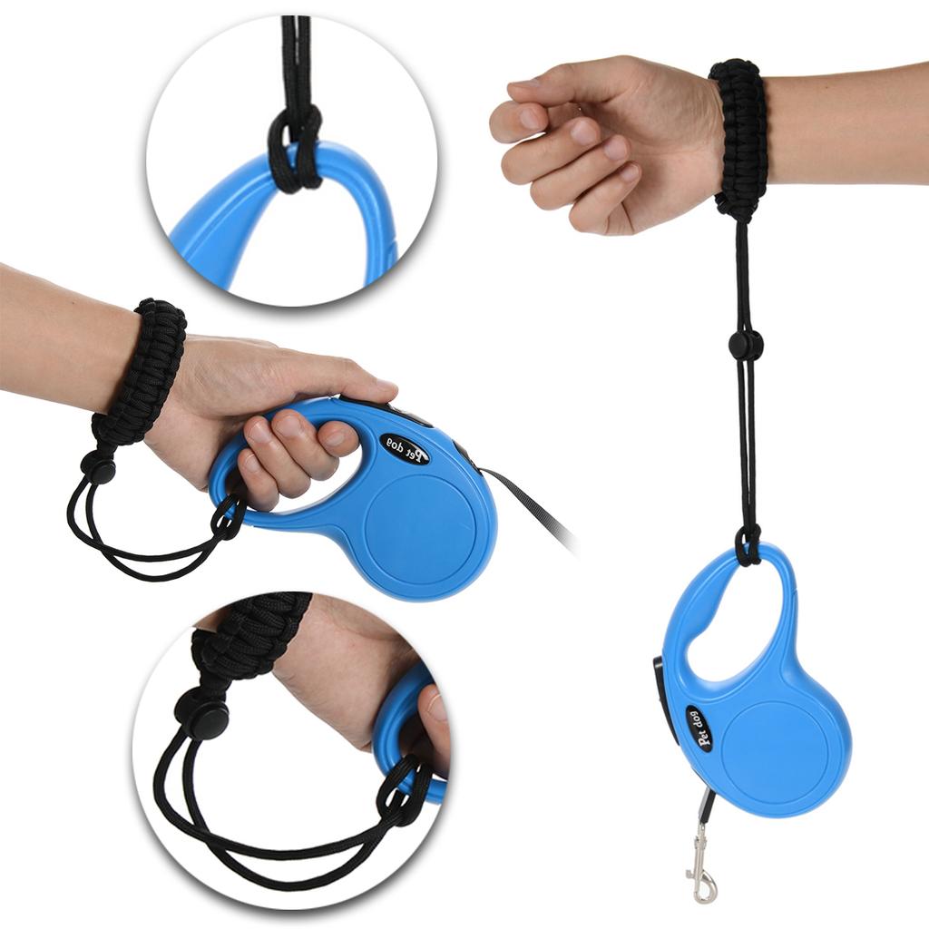 Dog Leash Hands Free Wrist Strap Nylon Adjustable Lanyard for Leashes Outdoor Anti-lost Rope Pet Hiking Accessories Supplies