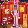 Bausteine, humanoide Puppen, Spielzeug, digitale Actionfiguren, Bauspielzeug, Raupe, Kinderspielzeug