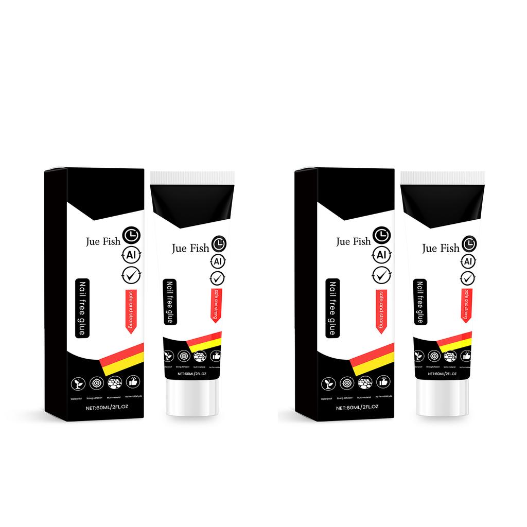 No Drill Adhesive Heavy Duty Instant Hold Gap Filling for Wood, Ceramic, Metal, Mirror Fast Cure Strong Bonding Glue Home Repair