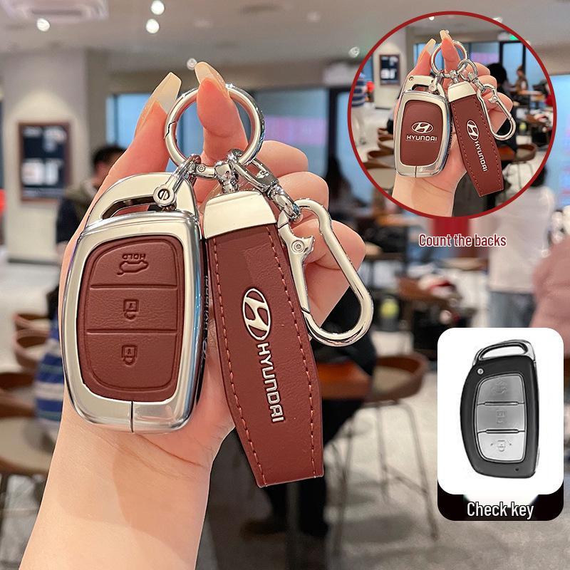 Hyundai Key Case Compatible with Mingtu, ix35, ix25, Langdong, Lingdong, Tusheng, Sonata 9, Reina Models