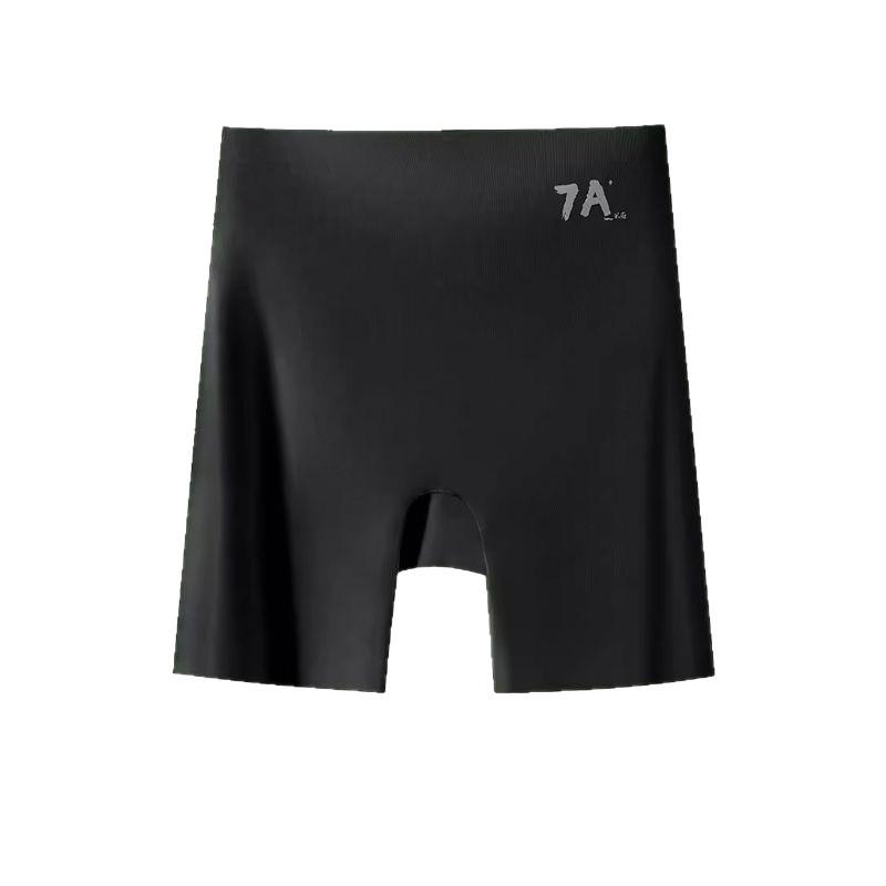 7a Women's High-Waisted Seamless Safety Shorts: Anti-Bacterial, Non-Rolling, Tummy Control & Butt Lifting.