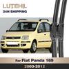 For Fiat Panda 169 2003-2012 2004 2005 2006 2007 2008 2009 Wiper Front Wiper Blades Windshield Windscreen Window Brush 22"+16"