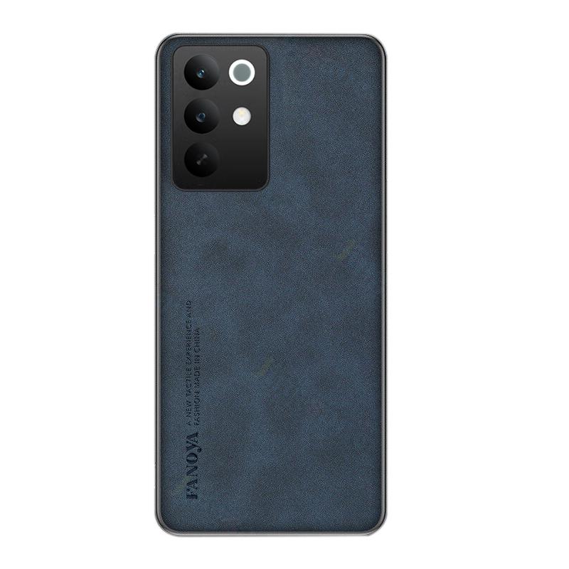 For Realme C85 Pro Case Frosted Soft Vintage Leather Anti Drop For Realme C85 Back Cover