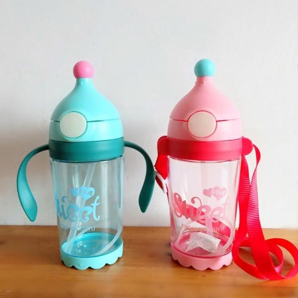 Buy Tasse D Apprentissage De La Corde Pour Bebe Resistante A La Chute Avec Paille Bleu At Affordable Prices Free Shipping Real Reviews With Photos Joom